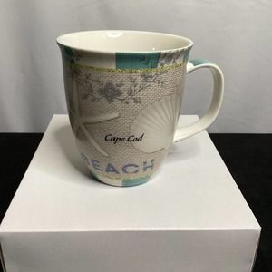 Cape Cod Beach Seashell Coffee Mug